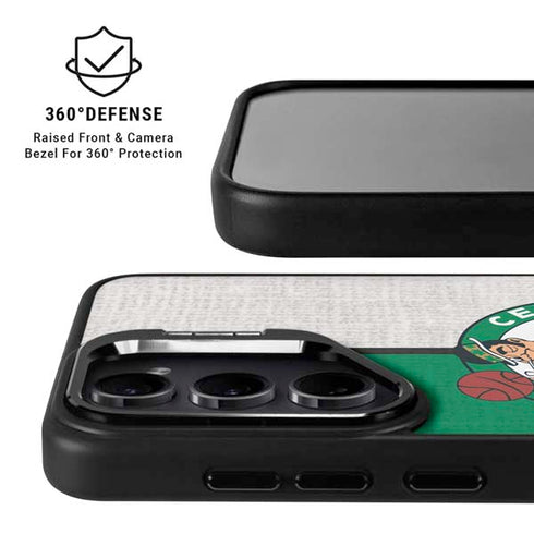 NBA Boston Celtics Canvas Galaxy S25 Kickstand Case