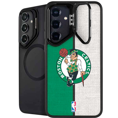 NBA Boston Celtics Canvas Galaxy S25 Plus Kickstand Case