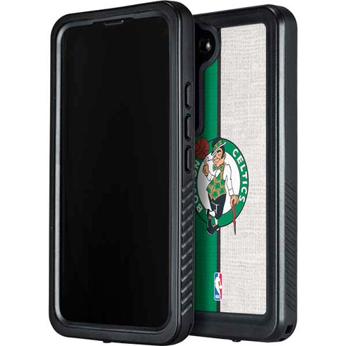 NBA Boston Celtics Canvas Galaxy S24 Plus Waterproof Case
