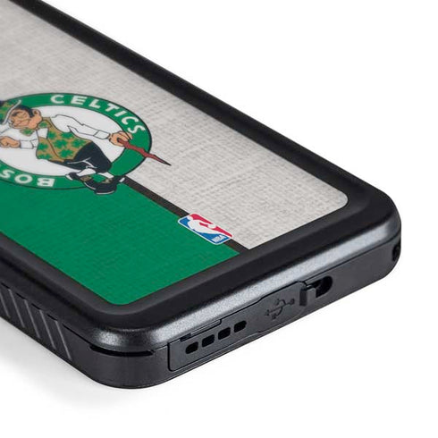 NBA Boston Celtics Canvas Galaxy S24 Plus Waterproof Case