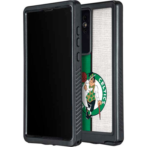 NBA Boston Celtics Canvas Galaxy S24 Ultra Waterproof Case