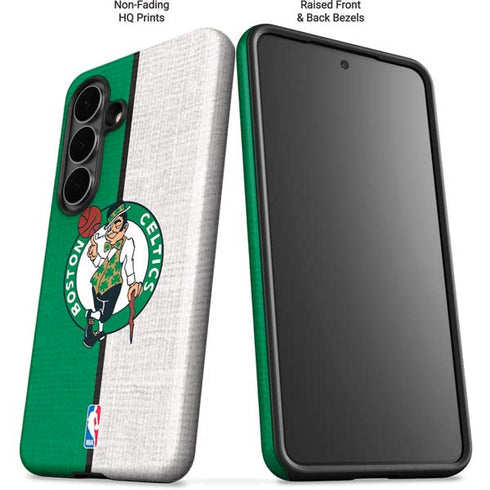 NBA Boston Celtics Canvas Galaxy S26 Impact Case