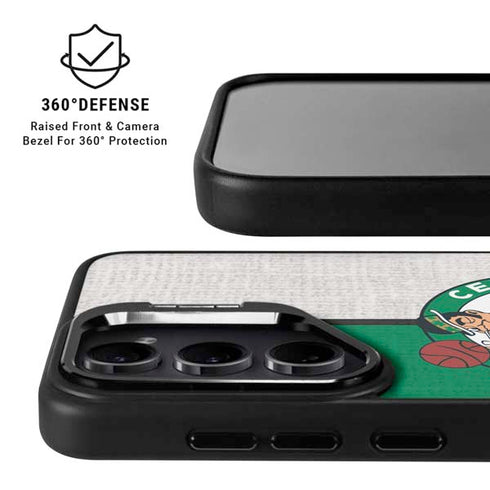 NBA Boston Celtics Canvas Galaxy S26 Plus Kickstand Case