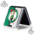 NBA Boston Celtics Canvas Galaxy Z Flip6 Clear Case