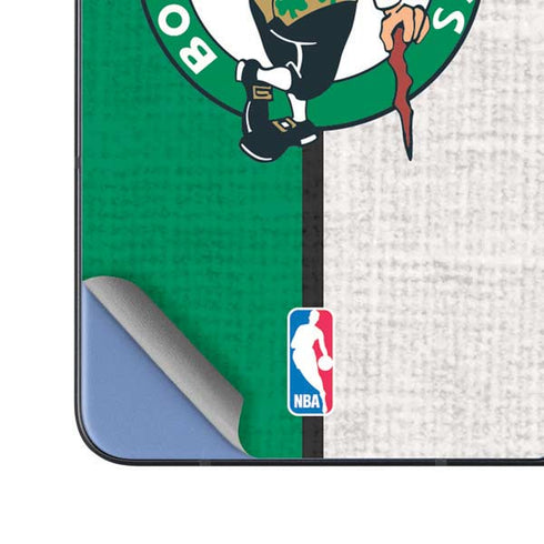 NBA Boston Celtics Canvas Galaxy Z Fold5 5G Skin