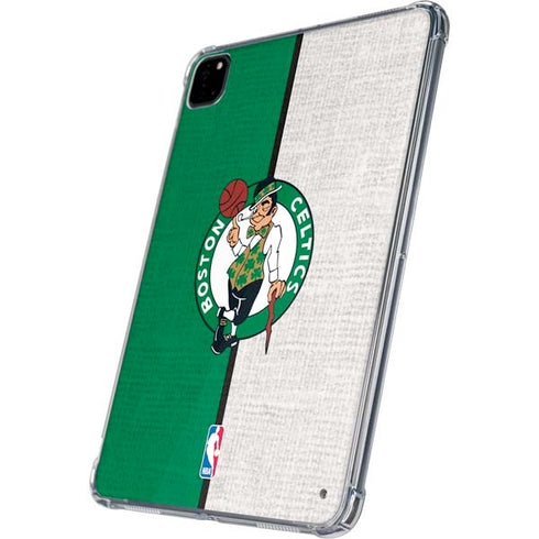 NBA Boston Celtics Canvas iPad Pro 11in (2024) Clear Case