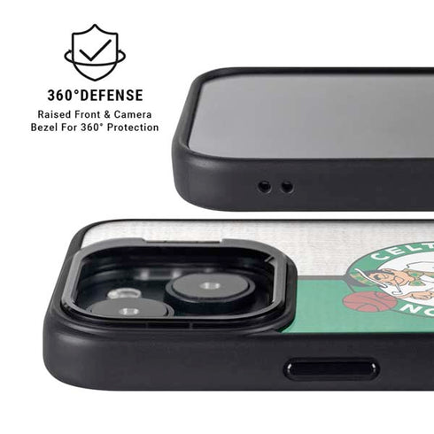 NBA Boston Celtics Canvas iPhone 14 Kickstand Case