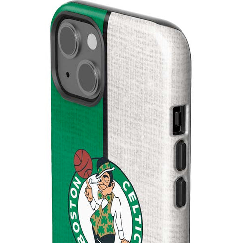 NBA Boston Celtics Canvas iPhone 15 Impact Case