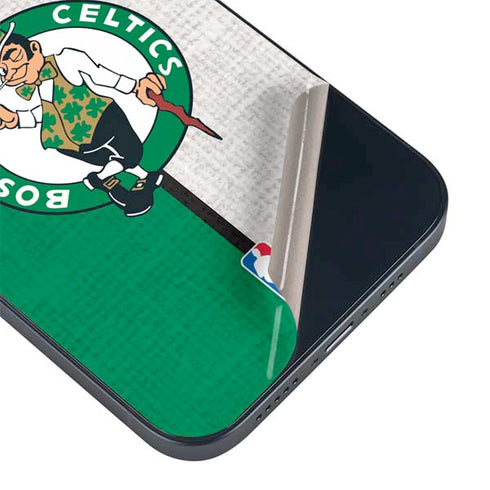 NBA Boston Celtics Canvas iPhone 15 Skin