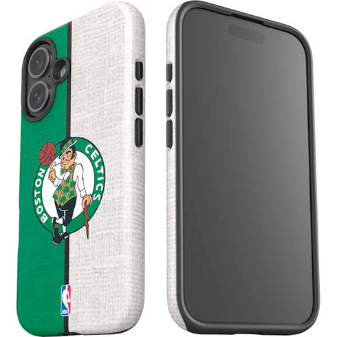 NBA Boston Celtics Canvas iPhone 16 Impact Case