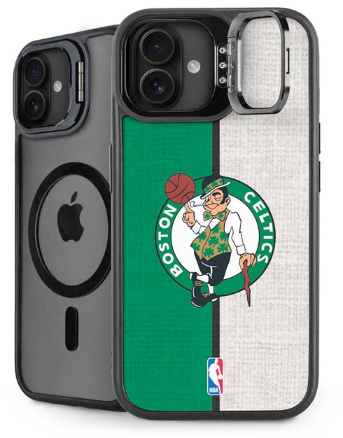 NBA Boston Celtics Canvas iPhone 16 Kickstand Case