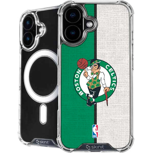 NBA Boston Celtics Canvas iPhone 16 MagSafe Case