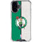 NBA Boston Celtics Canvas iPhone 16 Plus Clear Case