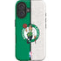 NBA Boston Celtics Canvas iPhone 16 Plus Impact Case