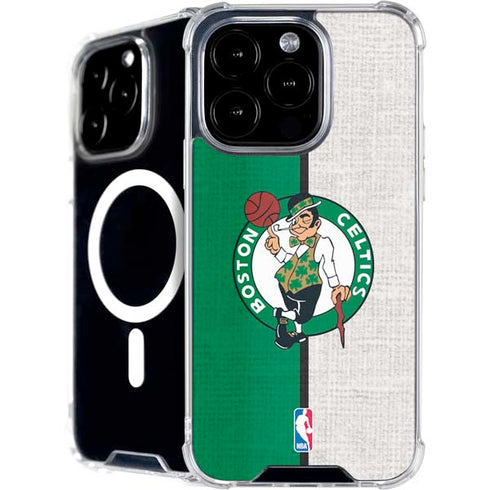 NBA Boston Celtics Canvas iPhone 16 Pro MagSafe Case