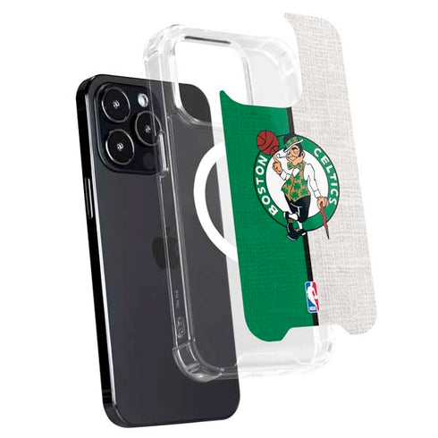NBA Boston Celtics Canvas iPhone 16 Pro MagSafe Case