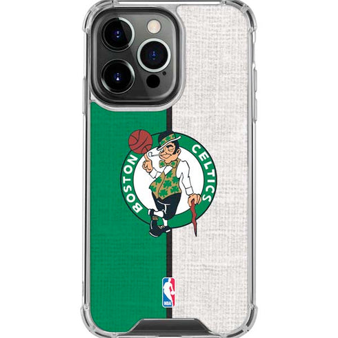 NBA Boston Celtics Canvas iPhone 16 Pro Max Clear Case