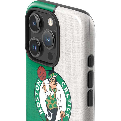 NBA Boston Celtics Canvas iPhone 16 Pro Max Impact Case
