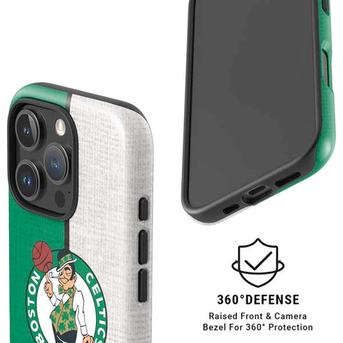 NBA Boston Celtics Canvas iPhone 16 Pro Max Magsafe Impact Case