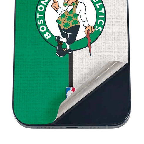 NBA Boston Celtics Canvas iPhone 16 Skin