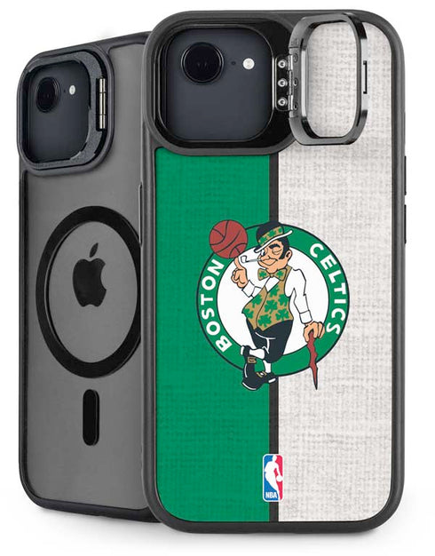 NBA Boston Celtics Canvas iPhone 16e Kickstand Case