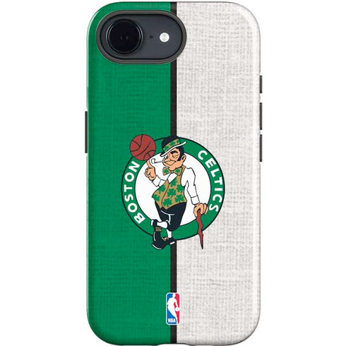 NBA Boston Celtics Canvas iPhone 16e Impact Case