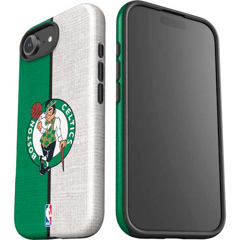 NBA Boston Celtics Canvas iPhone 16e Impact Case