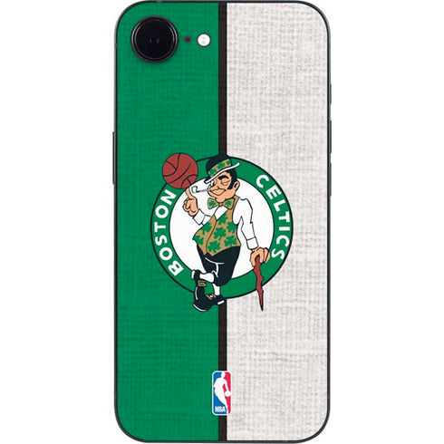 NBA Boston Celtics Canvas iPhone 16e Skin