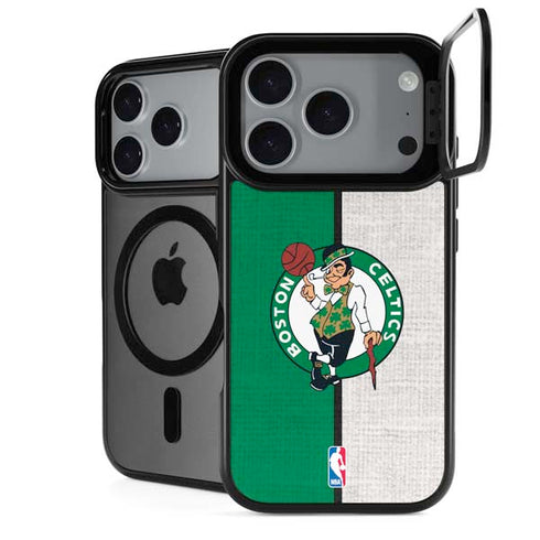 NBA Boston Celtics Canvas iPhone 18 Pro Kickstand Case