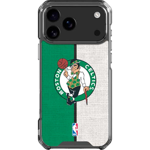 NBA Boston Celtics Canvas iPhone 18 Pro Max Clear Case