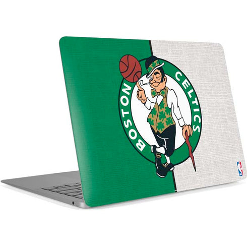 NBA Boston Celtics Canvas Apple MacBook Air Skin