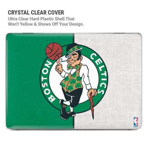 NBA Boston Celtics Canvas MacBook Pro 14in (2021-24) Case plus Skin