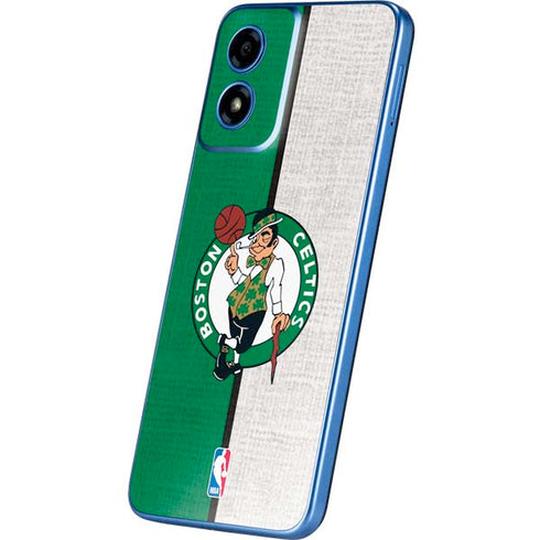 NBA Boston Celtics Canvas Moto G Play 4G (2024) Skin
