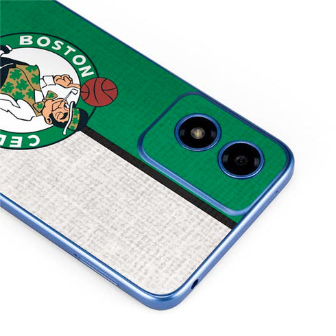 NBA Boston Celtics Canvas Moto G Play 4G (2024) Skin