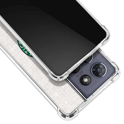 NBA Boston Celtics Canvas Moto G Play 5G (2025) Clear Case