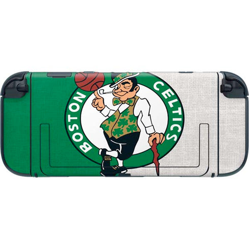 NBA Boston Celtics Canvas Nintendo Switch 2 (2025) with Joy-Con Skin