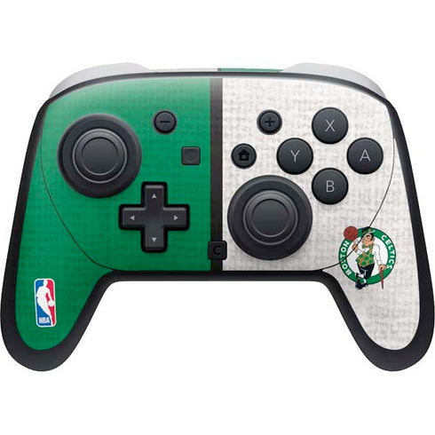 NBA Boston Celtics Canvas Nintendo Skins