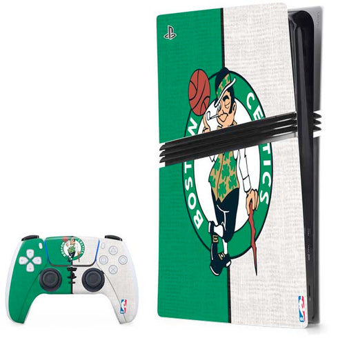 NBA Boston Celtics Canvas PlayStation PS5 Skins