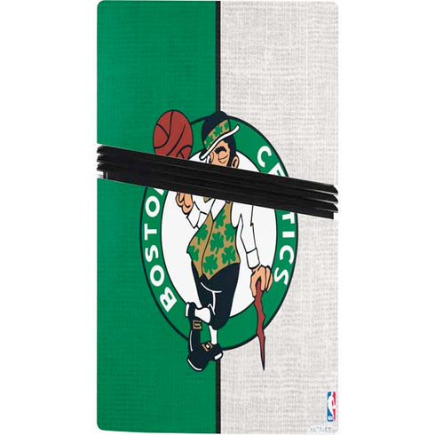 NBA Boston Celtics Canvas PS5 Pro Bundle Skin