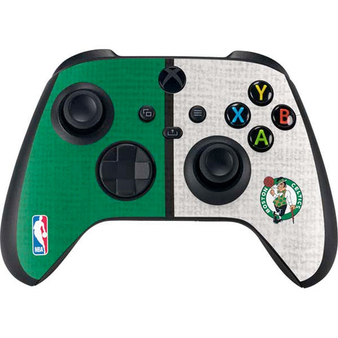 NBA Boston Celtics Canvas XBox Series X Digital Edition Bundle Skin