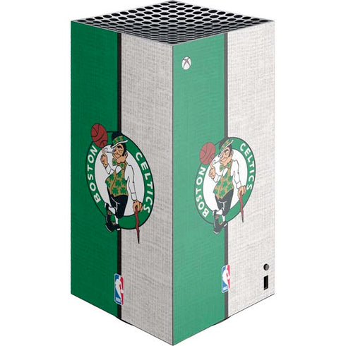 NBA Boston Celtics Canvas Xbox Series X Skins