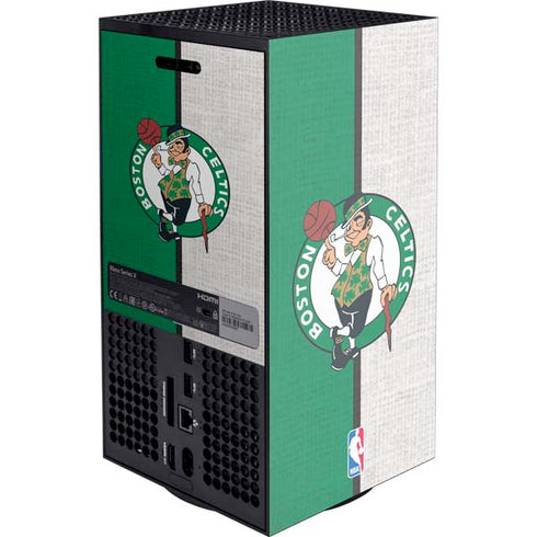 NBA Boston Celtics Canvas XBox Series X Digital Edition Console Skin