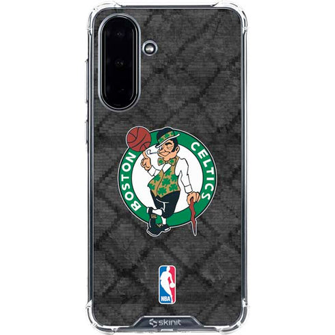 NBA Boston Celtics Dark Rust Galaxy A36 5G Clear Case