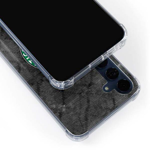 NBA Boston Celtics Dark Rust Galaxy A55 5G Clear Case