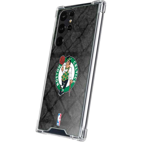 NBA Boston Celtics Dark Rust Galaxy S23 Ultra Clear Case