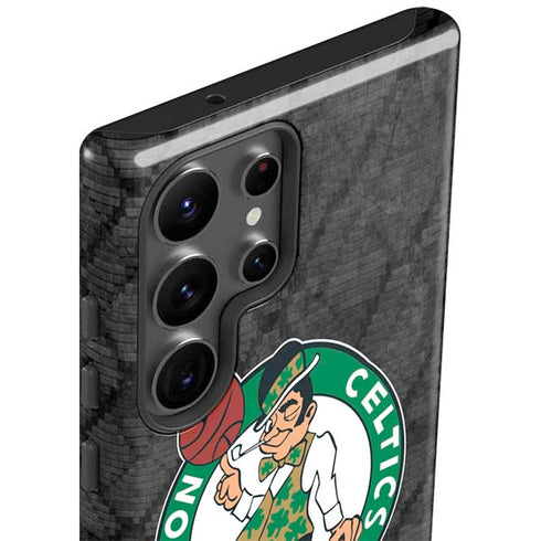 NBA Boston Celtics Dark Rust Galaxy S23 Ultra Pro Case
