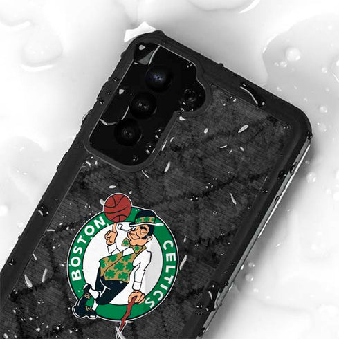 NBA Boston Celtics Dark Rust Galaxy S24 Plus Waterproof Case