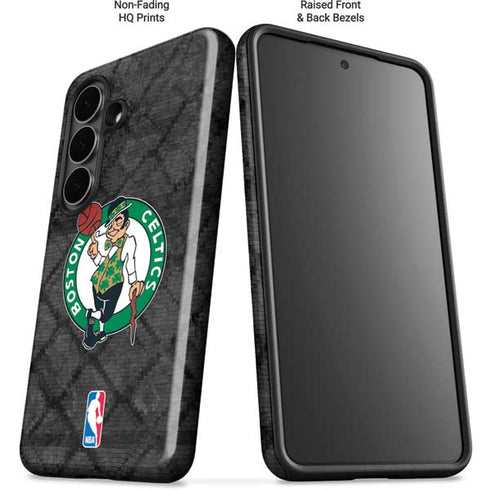NBA Boston Celtics Dark Rust Galaxy S26 Impact Case