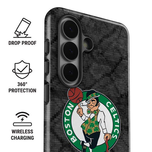 NBA Boston Celtics Dark Rust Galaxy S26 Plus Impact Case