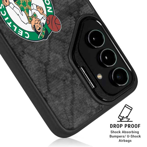 NBA Boston Celtics Dark Rust Galaxy S26 Ultra Kickstand Case